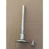 Suporte de Modelo Chassi de Assento de Haste Curva Fixador Plástico Acessórios de Adereço de Corpo Inteiro para Loja de Roupas Inserção de Haste de Base de Pé Cilíndrica