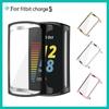 Para Phoebe Fitbit charge5/6 Reloj Inteligente Estuche Protector tpu Electrochapado Estuche Protector de Reloj Todo Incluido