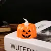 Lanternas de Abóbora Pequenas Luminosas de Halloween Enfeites Festival dos Fantasmas Lanternas de Velas Eletrônicas Adereços de Decoração para Cenários
