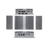 Computadora Industrial N100 de Cuatro Núcleos Doble Red Cuatro Puertos Seriales Empotrada Industrial Rs485Rs232 Computadora Industrial
