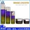 Set de vidrio hexagonal para spot botella botella cosmética crema de agua crema botella presiona sub-envase crema botella de 30 g