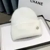 Touca Chapéu de Inverno Grossa de Pelúcia Quente Ursinho Fofo, Chapéu de Tricô para Outono e Inverno com Circunferência da Cabeça Grande