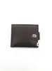 Carteira Masculina com Múltiplos Porta-Cartões, Carteira Masculina Casual, Porta-Bilhetes Curto Novo, Porta-Moedas, Porta-Cartões com Duas Linhas, Atacado de Carteiras