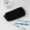 Estuche para Lápices Macarons de Alto Valor Nuevo Estilo Ins Portátil Gran Capacidad Bolsa de Almacenamiento Sencilla Bolsa para Papelería Lápiz