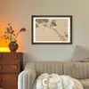 Nova Pintura Decorativa para Sala de Estar Estilo Chinês, Hall de Entrada, Sala de Estar, Sala de Estudo Pintura de Parede para Pendurar, Sala de Chá, Pássaro Magpie, Flores, Pássaros, Parede de Fundo com Bambu