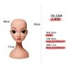 Adereços de cabeça masculinos e femininos modelo de cabeça de manequim display de chapéu cachecol óculos adereços primeira prateleira de exibição de joias mesa de cabeça