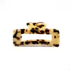 Accesorios para el Cabello de Acetato Estilo Coreano Pinza Grande de Acetato Pinza de Tiburón Cuadrada Vintage Pasador Simple Versátil Elegante