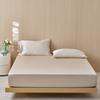 Estilo Luxo Leve Classe A 60 Lanjing Tencel Cor Sólida Lençol Cobre-Leito Primavera e Verão Fresco Sedoso Dormir Nu Capa Protetora de Colchão