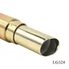 Fábrica al por mayor, tubo de lápiz labial de plástico con pulverización de gradiente, tubo vacío, boca oblicua redonda, material de embalaje para cosméticos de lápiz labial