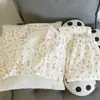 Pijama de Gaze de Algodão Puro com Desenho de Dachshund e Nuvem para Mulheres 2026 Novo Outono/Primavera Mangas Longas Cardigan Roupa de Casa Verão