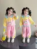 Conjunto de Ropa para Niña Primavera y Otoño 2026 Estilo Nuevo Moda Casual Sudadera Polo Conjunto Deportivo de Dos Piezas para Niños