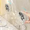 Sujetador de cepillo de dientes con ventosa, Set de vasos para enjuague, Vaso para enjuague bucal de baño, Estante de almacenamiento sin perforación, Hecho a medida