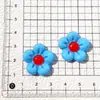 Acessórios de Resina com Laço Retro Brilhante de Morango Material para DIY de Tamancos Flor de Sapato Ventilador Capa de Celular Grampo de Cabelo