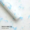 Papel de Envoltura para Ramo de Flores de Papel con Flor de Nube Estampada en Tinta Shangjin Papel de Envoltura Impermeable con Estampado de Flores Creativo Tienda de Flores para Manualidades al por Mayor
