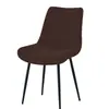 Funda de silla cóncava, funda universal para silla de comedor del hogar, funda de silla elástica de cobertura total con forma de arco especial, funda de silla de una pieza