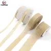 Cuerda de cáñamo natural Encaje DIY Cinta decorativa hecha a mano Cinta plana ancha de yute