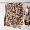 Capa elegante y antiedad con estampado floral para mujer, estilo vintage, nueva llegada, 2024