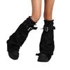 Nueva Cubierta de Pierna Calcetines de Mezclilla Femenina Estrella Spice Girls Retro Punk Subcultura Cubierta de Pierna Baja Calcetines de Hilo Oscuro