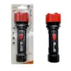 Lanterna LED Recarregável Luz Forte Plástico Doméstica Pequena Lanterna de Emergência Incêndio Camping ao Ar Livre