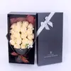 Caixa de presente com buquê de 18 sabonetes atacado presentes de Dia dos Namorados para homens e mulheres amigos namoradas amante presentes criativos