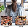 Delantal Desechable Espesado de Plástico PE Empaquetado Individualmente Impermeable y Antiincrustante Delantal de Comedor para Adulto para Hot Pot, Barbacoa, Restaurante