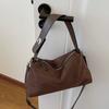 Cross-border Retro camurça bolsa grande capacidade all-match bolsas viajante bolsa de axila bloqueio elegante bolsa de ombro feminina