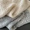 Fio fornecido pelo cliente, estilo início de outono, suéter de tricô de lã com fio floral, manga longa, caimento solto e relaxado, blusa fina para mulheres, H0914S
