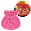 Sacola de casamento estilo chinês, molde de silicone para virar açúcar, ferramentas para assar bolo de chocolate, molde para bolo, mais ovos inbebe