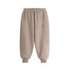 Pantalones Casuales para Niños Pudding Haru 2024 Otoño e Invierno Forrados de Polar Cálidos Pantalones Jogger para Niñas Disponibles en Múltiples Colores