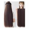 Postiço de Cabelo Liso Peruca Peça de Extensão de Cabelo Feminino Peça de Cabelo Liso de Uma Peça Peça de Peruca de Cinco Cartões Peruca Invisível Sem Marcas Peça de Cabelo Liso