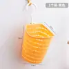 Cesta colgante para cocina para almacenamiento de jengibre y ajo, Organizador de utensilios de cocina montado en la pared, Cesta de almacenamiento de cosméticos para baño, Cesta de almacenamiento de plástico