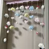 Nube Tres Nube Europea Planeta del Amor Habitación Hello Kitty Decoración Cortina de Puerta Pasillo Cortina Divisoria Colgante