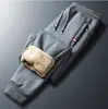 Otoño e Invierno Nuevo Pantalón de Plumón para Hombre Engrosado Moda Casual Cortavientos a Prueba de Frío a Prueba de Nieve para Hombre Talla Grande Cálido Pantalón de Otoño Pantalón de Algodón
