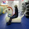 Accesorios Divertidos para Reuniones Deportivas, Carreras de Caballos Inflables, Caballo Mecedora de Poni de Pista Rápida, Equipo para Actividades de Team Building y Expansión