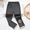 Leggings de Otoño para Niñas con Dibujos Animados, Ajuste Delgado, Estilo Coreano, Pantalones Finos de Exterior para Niñas