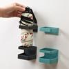 Estante creativo para almacenamiento de paraguas de pared, estante de almacenamiento de plástico sin perforaciones para cocina, estante de almacenamiento adhesivo sin costuras, transfronterizo