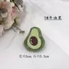 Novos acessórios de algodão de pelúcia de desenho animado série frutas morango abacate decorações de roupa boneca fofa