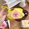 Bolsa de Monedas Creativa de Dibujos Animados Lindo Loopy Mini Bolsa Colgante de Muñeca Cabeza de Pez Pequeña Bolsa de Accesorios