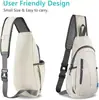 Bolso de Pecho Personalizado para Hombre, Gama Alta, Bolso de Hombro Ligero y Versátil, Bolso de Almacenamiento Casual, Bolso Cruzado para Viajes Deportivos al Aire Libre