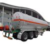 Semirremolque cisterna para mercancías peligrosas transporte de gas licuado petróleo transporte de líquidos GNL GLP fabricante de remolques