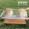 Funda para Mesa de Picnic Carrito de Camping al Aire Libre Mesa de Camping Mantel Desechable Engrosado con Cordón Sin Lavado Venta al por Mayor de Fábrica