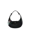 Bolso tipo dumpling casual retro simple de moda personalizado 2026 nuevo bolso de hombro individual de verano para mujer bolso cruzado de color liso moderno