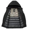 Nueva Chaqueta de Plumón Gruesa de Invierno 2026, Nuevo Estándar Nacional, Longitud Media para Hombre, Plumón de Pato Blanco, Resistente al Frío, Chaqueta de Plumón Casual con Capucha