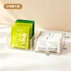 BNBSDustproof Caixa de Armazenamento para Sachês de Chá Mesa Caixa Organizadora de Sachês de Café Creamer Plástico Organizador Caixa de Armazenamento