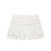 Comércio Exterior Transfronteiriço Estilo Europeu e Americano Roupas Femininas Za Aliexpress Venda Quente Moda Versátil Bolinhas Camadas Decorativas Calça Saia
