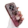 Adecuado para Funda de Teléfono Móvil Serie Oppo Realme 13 Soporte Electrochapado 6D Silicona Lente Todo Incluido Cubierta Protectora Findx8