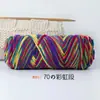 Novelo de Fio de Algodão de 8 Fios para Tufting Amantes, Fio Grosso de Algodão Leite, Fio para Cachecol DIY, Bordado Russo com Agulha de Punch