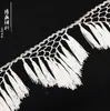 Diretamente do Fabricante: Nova Renda de Franja Torcida Feita à Mão, Renda de Franja Triangular Pequena, Acessórios para Fantasia de Dança Latina