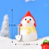 Acessórios de Natal Musgo micro paisagem decoração pá boneco de neve chapéu de Natal lamparina a querosene luvas bola de cristal acessórios de decoração