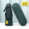 Guarda-chuva de vinil com proteção solar, guarda-chuva cápsula portátil, guarda-chuva publicitário personalizado, guarda-chuva de 6 varetas com 50% de desconto, guarda-chuva para sol e chuva, mini guarda-chuva dobrável